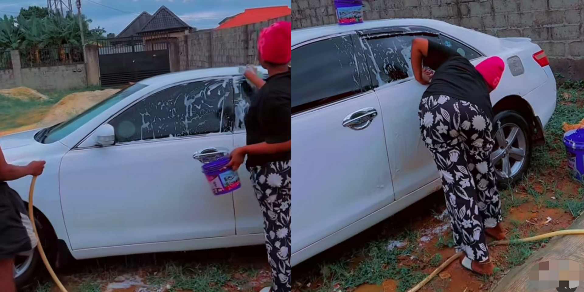 Jealous girlfriend washes boyfriend's car to prevent him from meeting ...