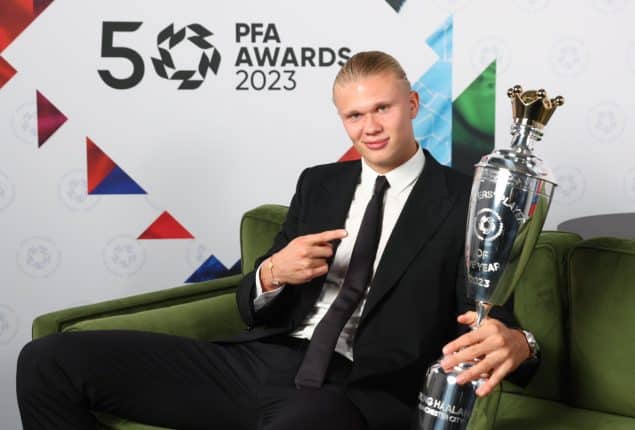 Haaland and Daly named 2022 23 PFA Players’ Player of the Year
