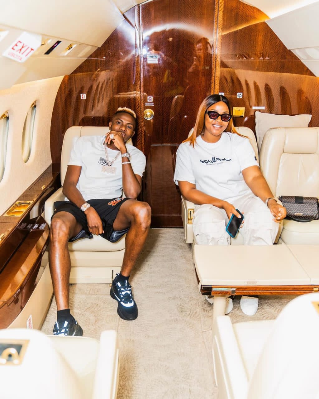 Victor Osimhen celebrates sister's birthday, shares throwback picture