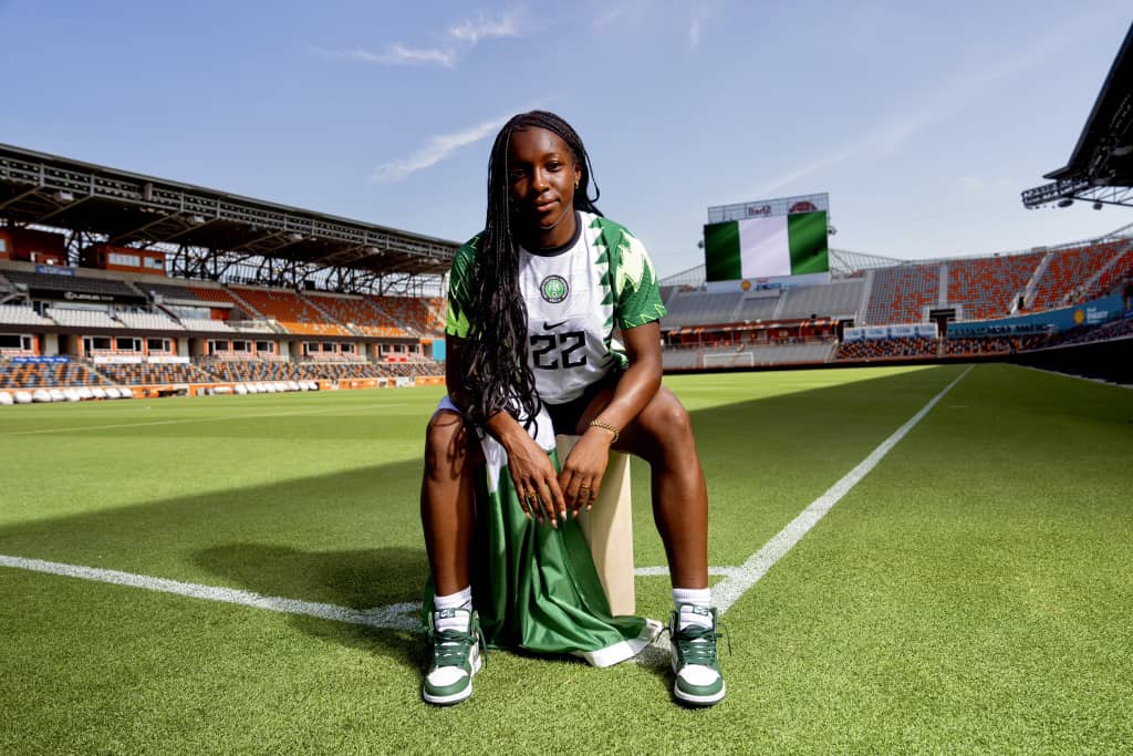 I’m crushing on Iwobi – Super Falcons star, Michelle Alozie