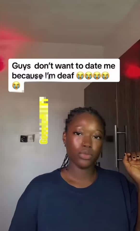 "Nobody wants to date me because I'm deaf" — Lady in search of love cries out