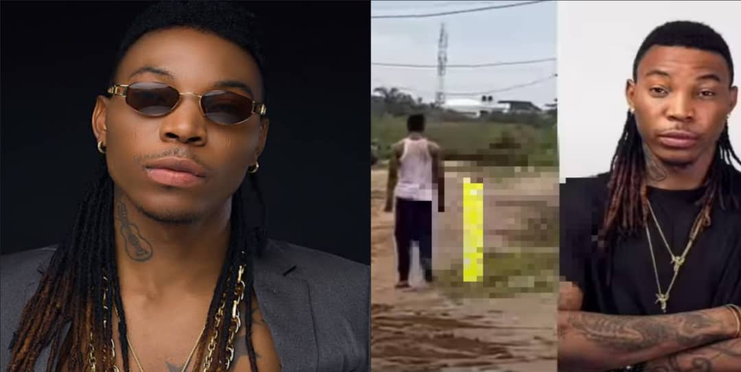 Solidstar spotted roaming the streets barefoot