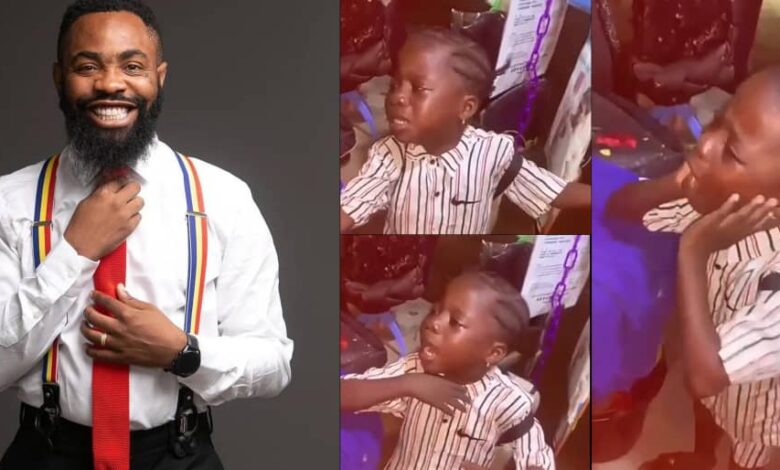 Woli Arole warms hearts as he pledges to sponsor education of little girl who lamented bitterly over mistreatment in viral clip