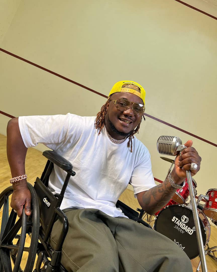 CDQ back on wheelchair after a life-threatening accident