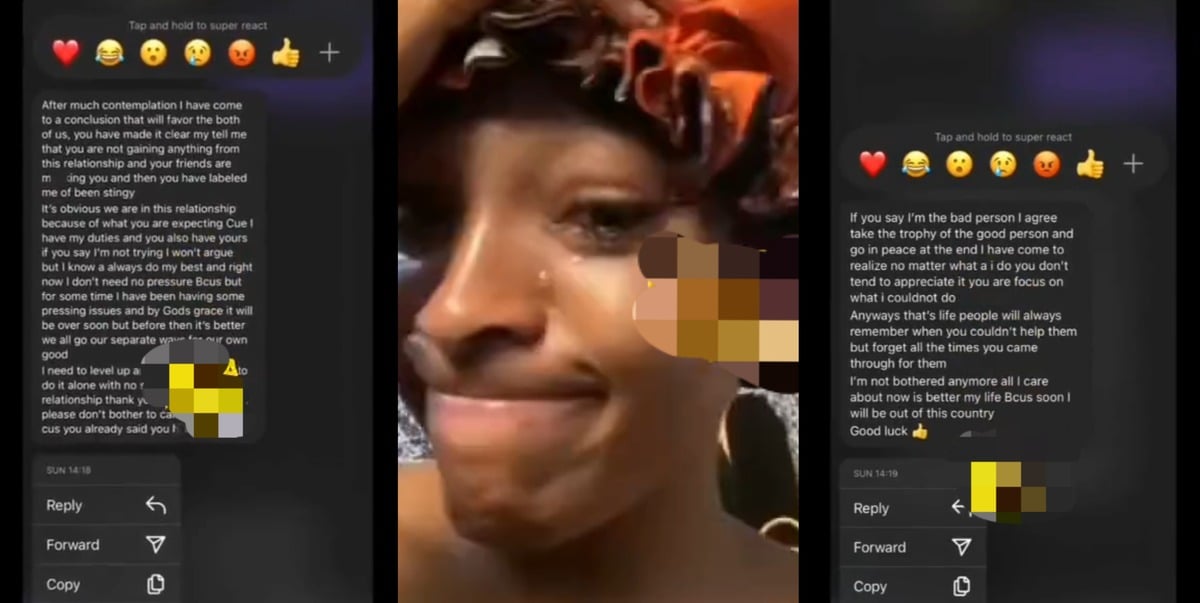 Nigerian Man Girlfriend Stingy