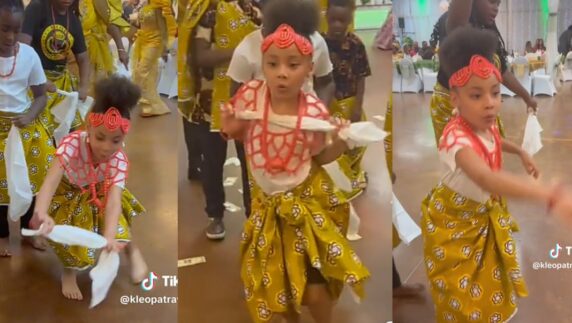 Girl Traditional Igbo Dance