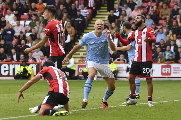Manchester City back to top of Premier League after defeating Sheffield United