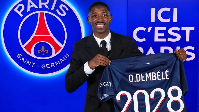 PSG announces signing Dembele for €50m