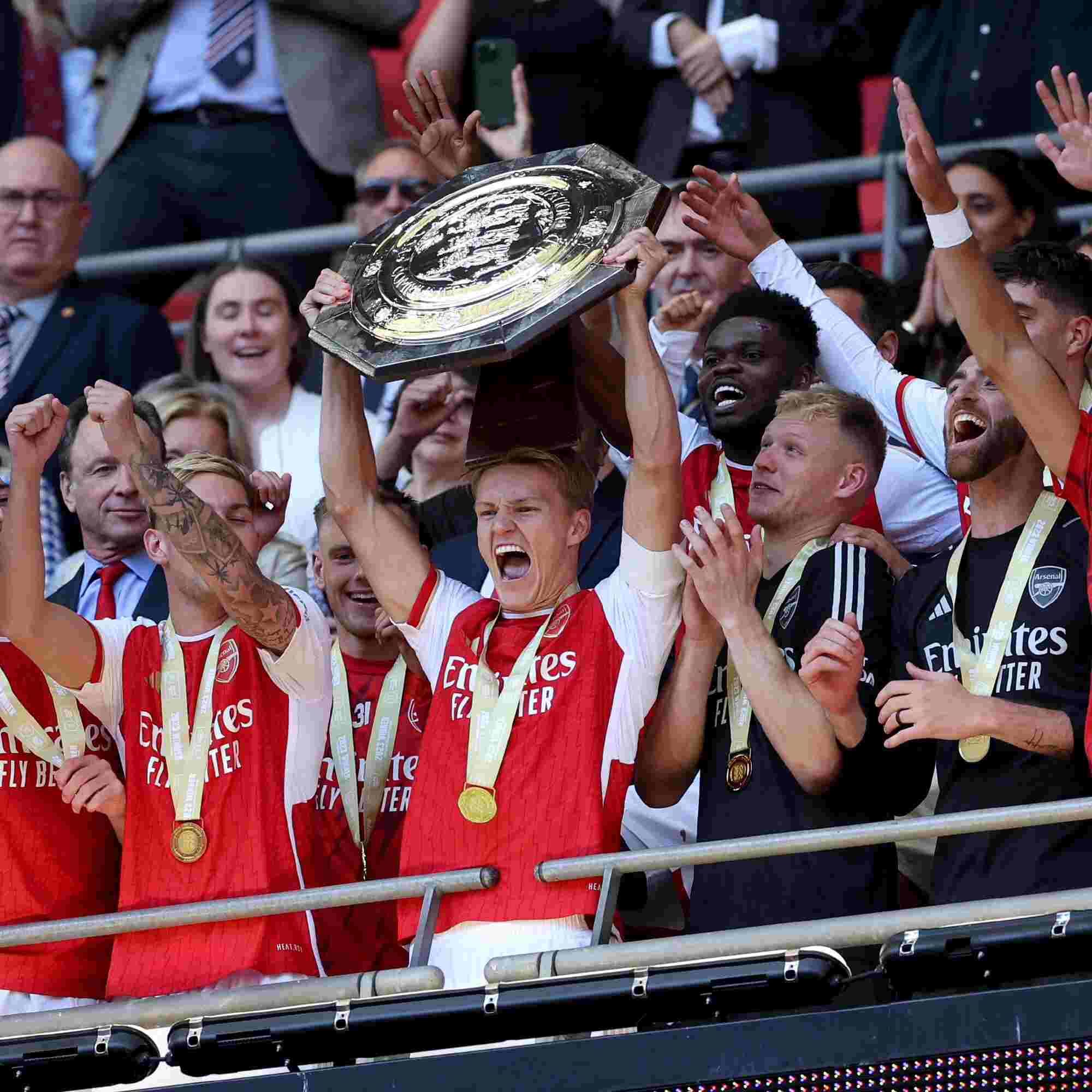 Arsenal defeats Manchester City to win Community Shield 