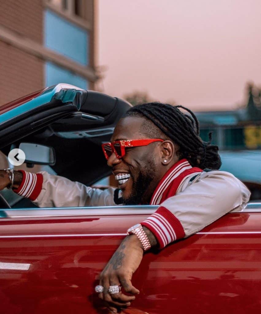 "The werey go later sing about good governance" - Reactions as Burna Boy accused of flouting traffic rules 