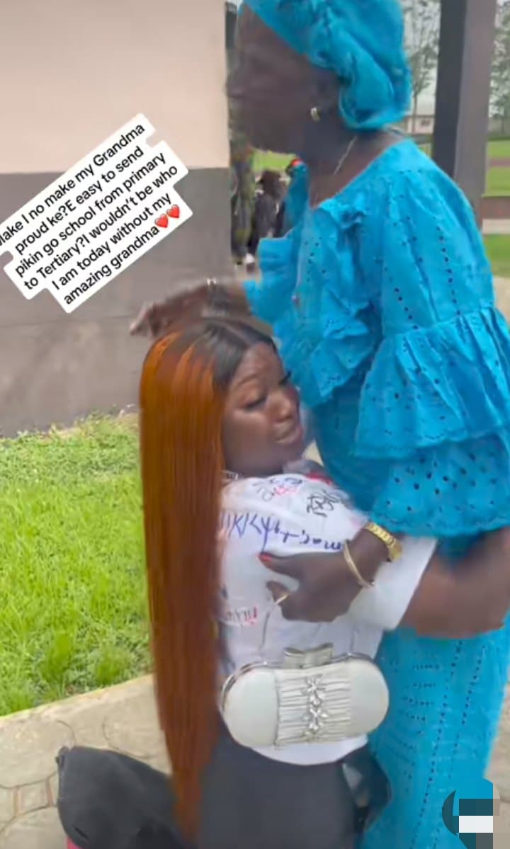 Lady grandma education tertiary