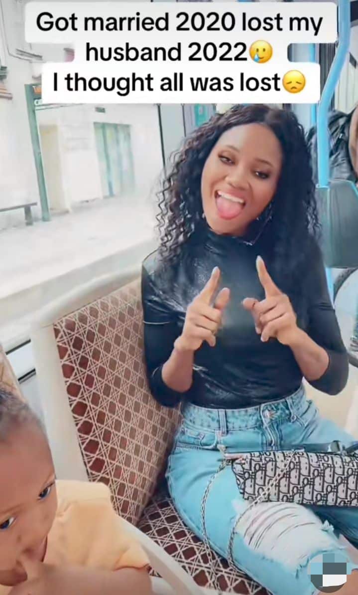 Lady remarries one year husband