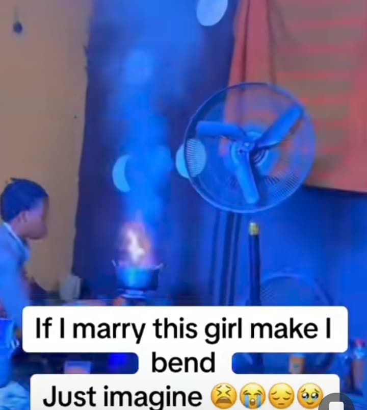 Man marry girlfriend pot fire