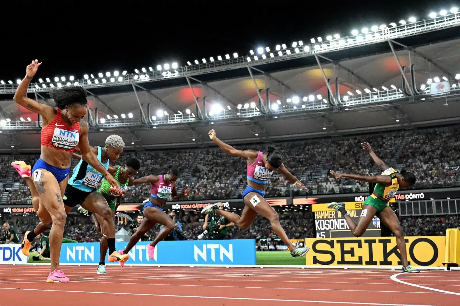 Tobi Amusan loses 100m Hurdles world title to Jamaica’s Williams