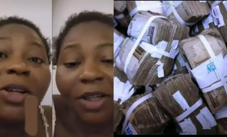 Woman cries out as her younger brother runs away with her N30 million