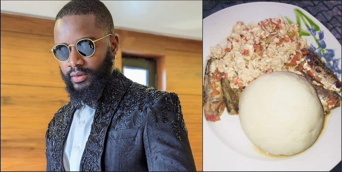 Concerns as Leo Dasilva declares craving for pounded yam and egg, fan delivers