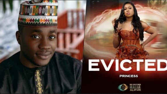 BBNaija All Stars: Princess' ex-partner, Bitto Bryan reacts following her eviction