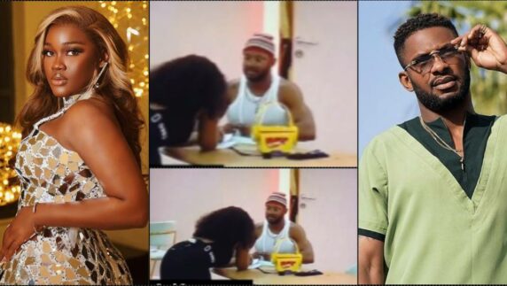 Cross freezes as Ceec confronts him for gossiping and speaking ill of her (Video)