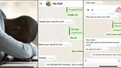 Student blocks all family members over request to see WAEC result