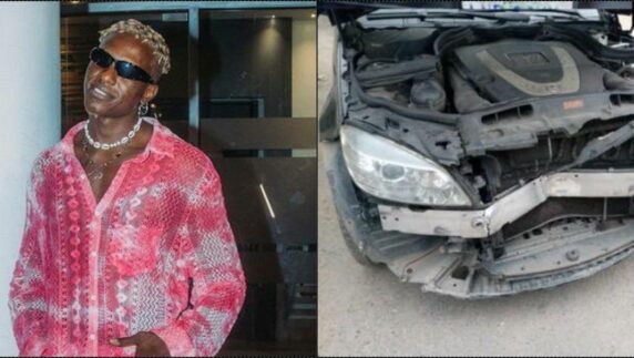 Hermes involved in car accident, crashes his Mercedes Benz