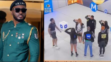 "General Pere deserves a guard of honor" — Biggie celebrates housemate following overall win for the week (Video)