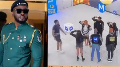 "General Pere deserves a guard of honor" — Biggie celebrates housemate following overall win for the week (Video)