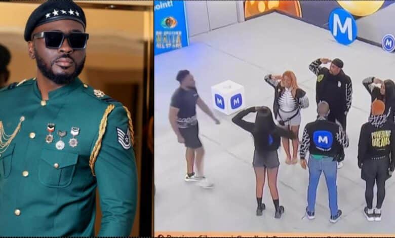 "General Pere deserves a guard of honor" — Biggie celebrates housemate following overall win for the week (Video)