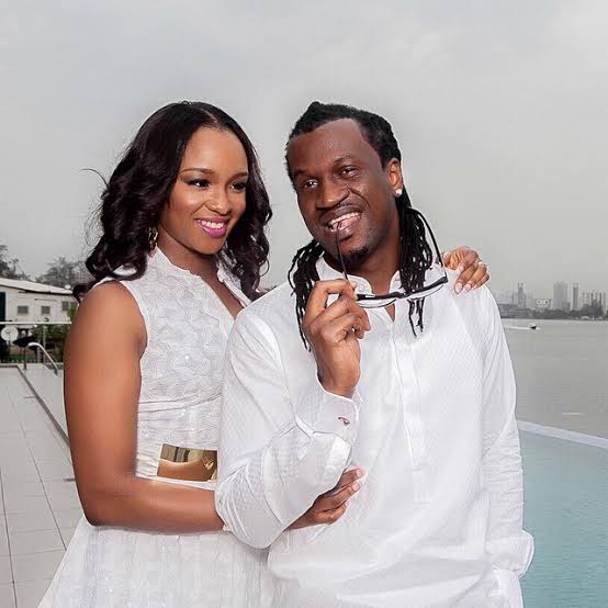 Paul Okoye and ex-wife, Anita attend concert rehearsal with children