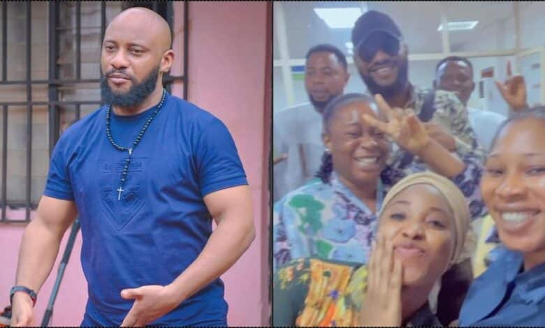 Yul Edochie gushes as fans shower him endless love in Abuja