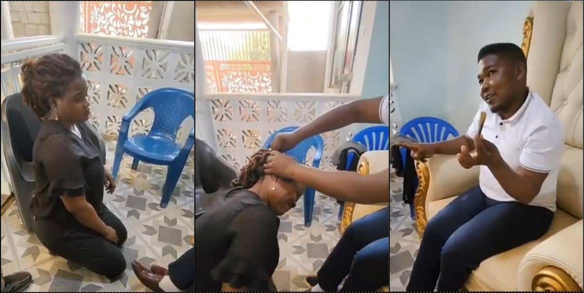 Pastor allegedly removes object from woman's head causing her to have headache for over 5 years (Video)