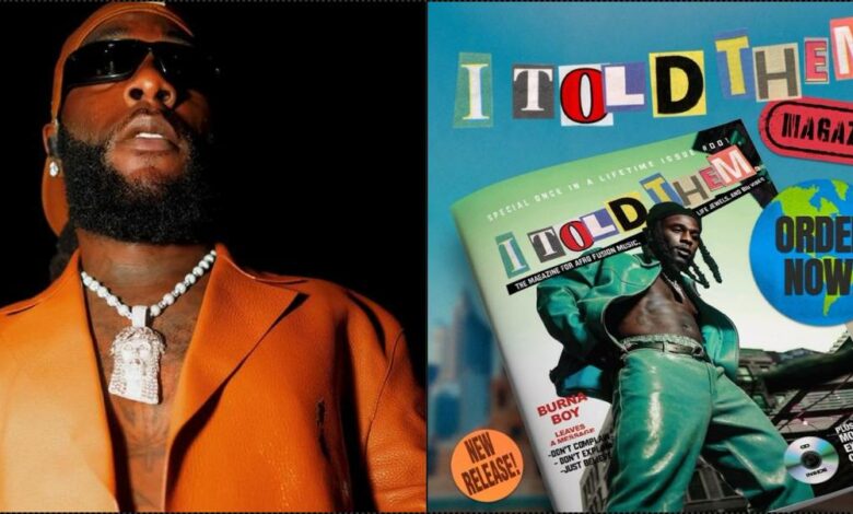 Critic describes Burna Boy's new album 'I Told Them' as 'worst career effort'