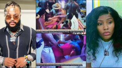 "Somebody with serious boyfriend" — Mercy Eke bashed over style of dance with Whitemoney (Video)