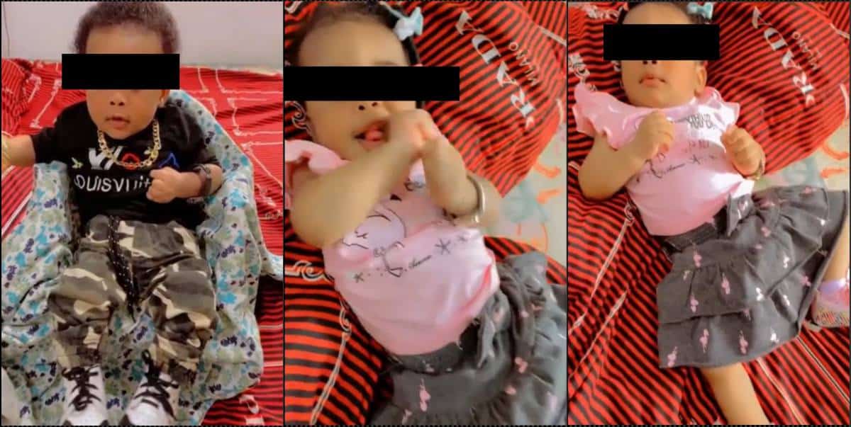 Lady cries out as her mother dresses her son in a feminine outfit (Video)