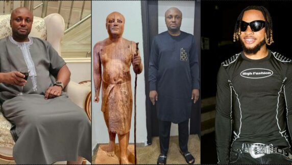 Poco Lee, others react as Isreal DMW queries resemblance with Egyptian priest