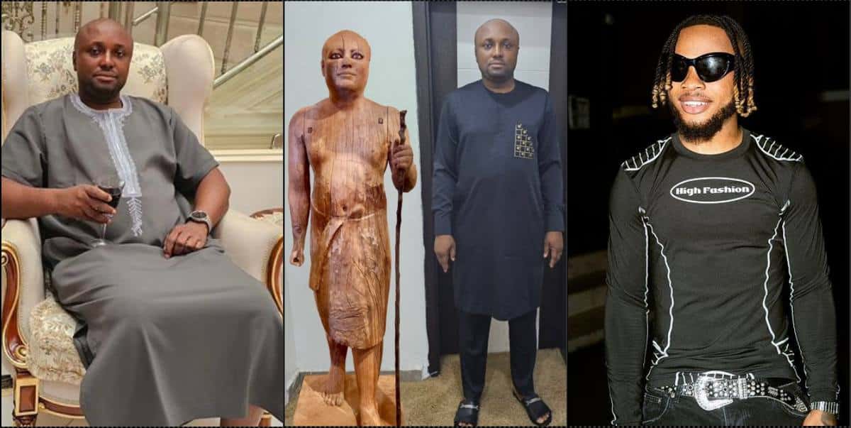 Poco Lee, others react as Isreal DMW queries resemblance with Egyptian priest