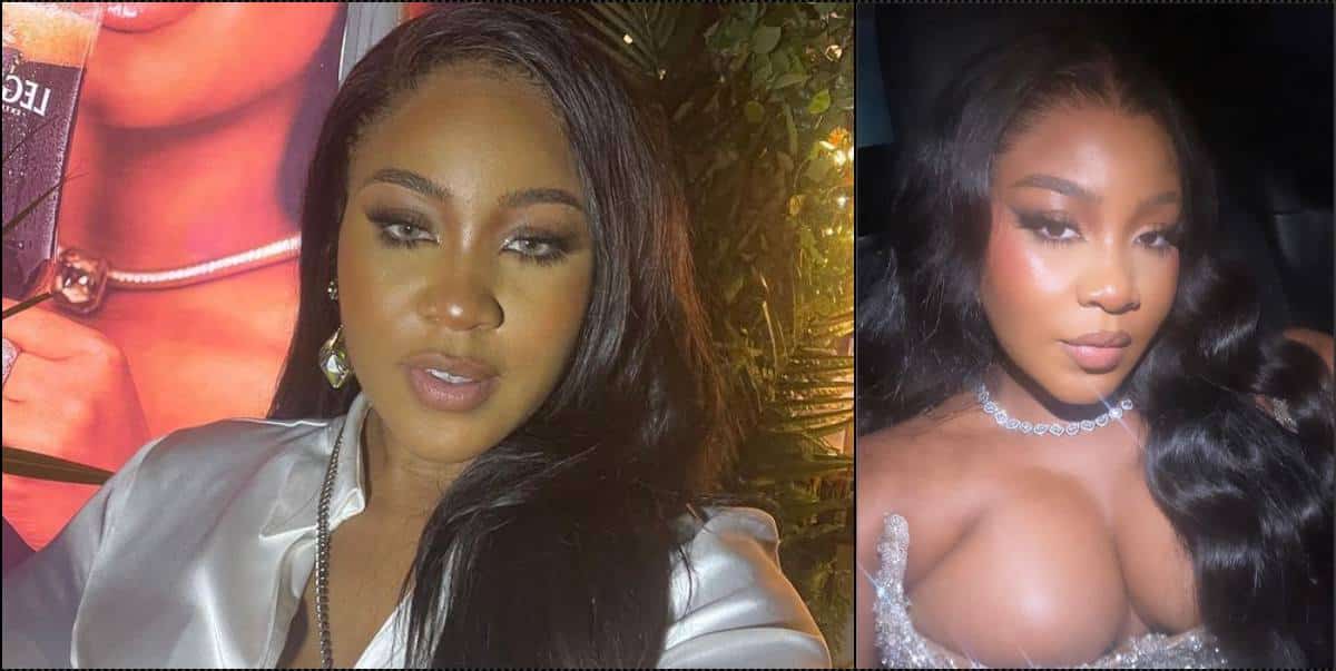 "If it didn’t dey, it didn’t dey" — Reactions trail Erica Nlewedim's breathtaking outfit