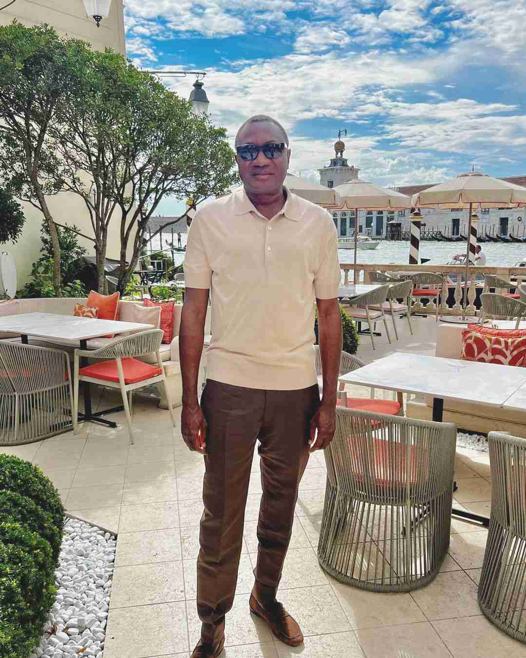 "I'm the child that you had with your secondary school girlfriend" – Man tells Femi Otedola, he responds 