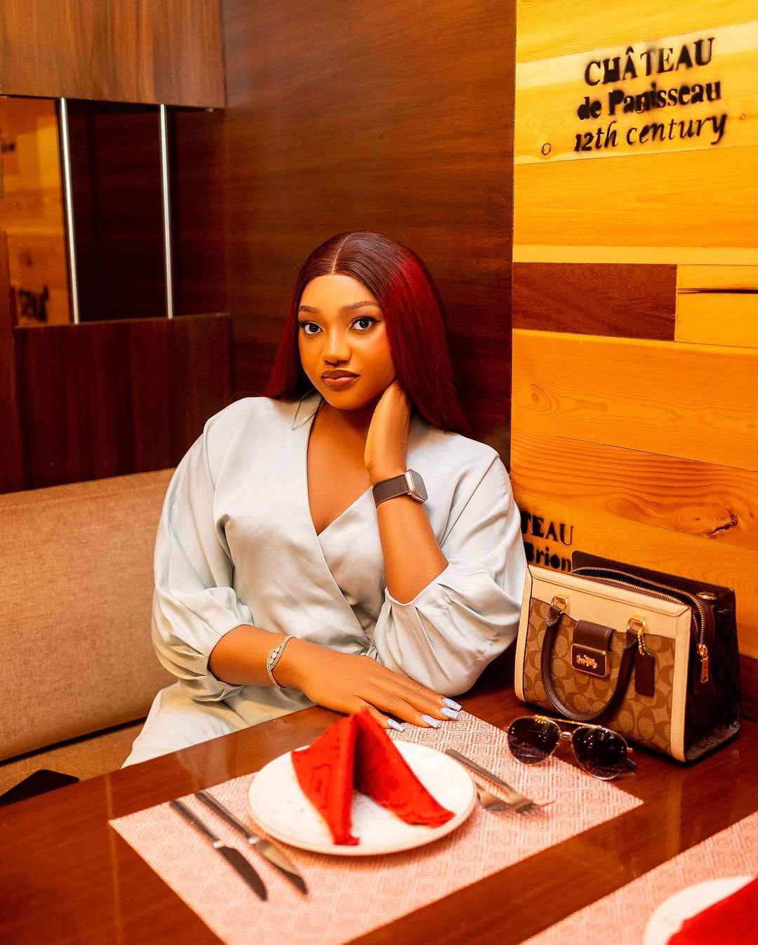 Money rains on Chomzy as boyfriend gifts her a new Mercedes Benz AMG