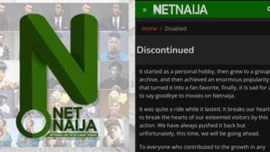 NetNaija sadly announces ending movie and series uploads on the website for download while reflecting on the thrills while it lasted.