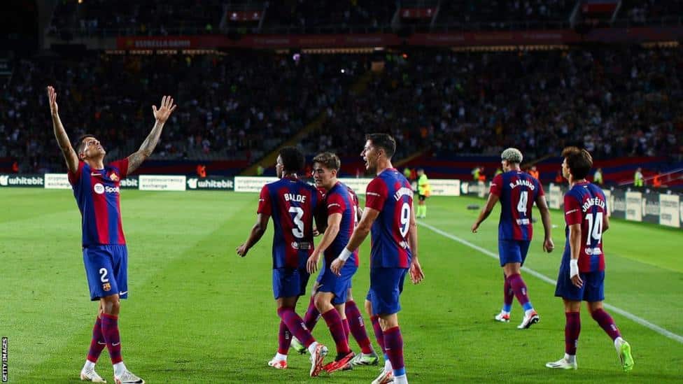 Barcelona secures a dramatic comeback win against Celta Vigo