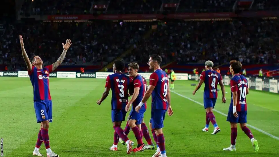 Barcelona secures a dramatic comeback win against Celta Vigo