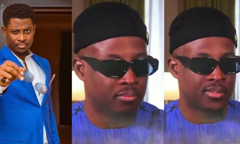 Seyi breaks down in tears as he apologizes for his comments in Biggie's house