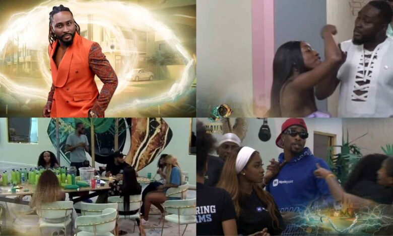 BBNaija Day 47: What potential drama could Pere be igniting for the All Stars?, Bumping and grinding after chaos..