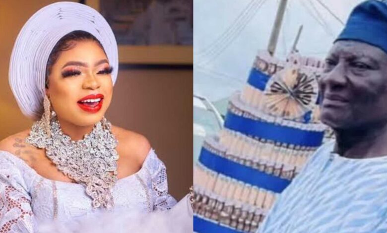 "You'll spray me nothing less than N200K" – Bobrisky releases conditions for those who want to attend his father's burial