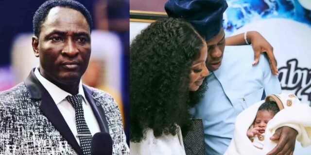 Pastor Jeremiah Fufeyin donates N10 million to Mohbad's widow for their son's education