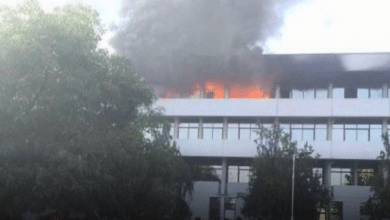 Panic as fire guts 3 offices at Supreme Court