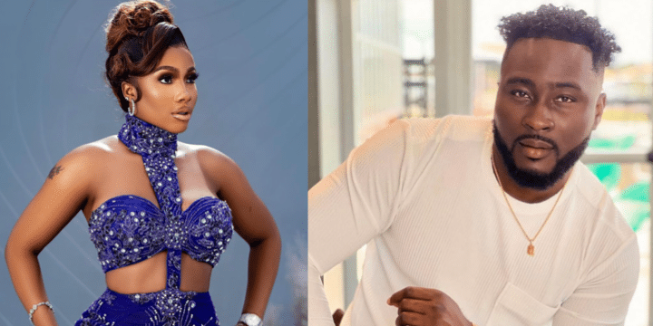 Passionate Kiss between Mercy Eke and Pere Sparks Buzz in the BBNaija All Stars House