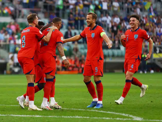 England salvage 1-1 draw against Ukraine in Euro qualifier