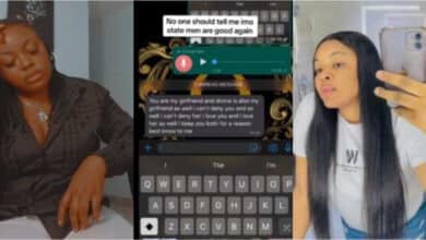 Lady leaks WhatsApp chat, discloses why she hates Imo State men (Screenshot)