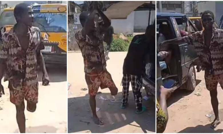 Physically challenged man creates a stir as he works as a bus conductor (Video)